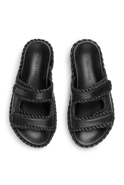 Jack Flat Leather Sandals